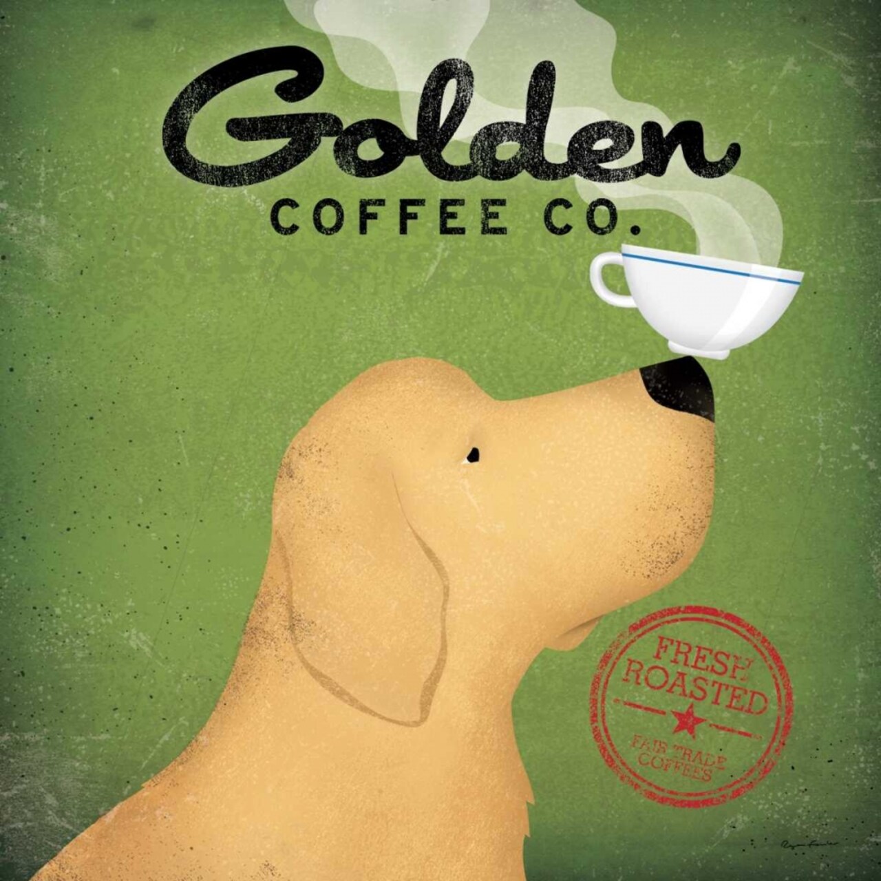 Golden Coffee Co Poster Print by Ryan Fowler - Item # VARPDX10001